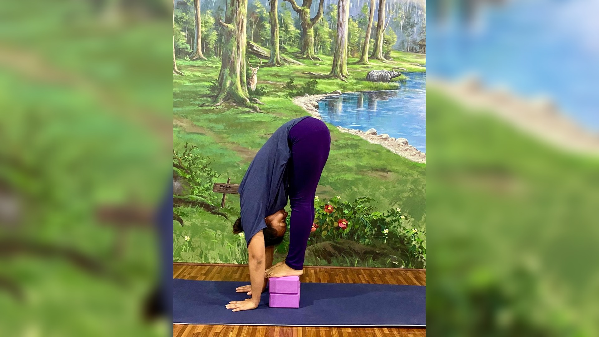 Why Are Forward Bends Like Uttanasana Said to Calm the Mind?